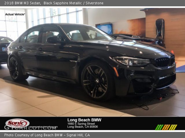 2018 BMW M3 Sedan in Black Sapphire Metallic