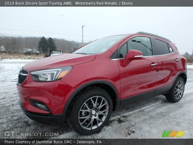 2019 Buick Encore Sport Touring AWD in Winterberry Red Metallic