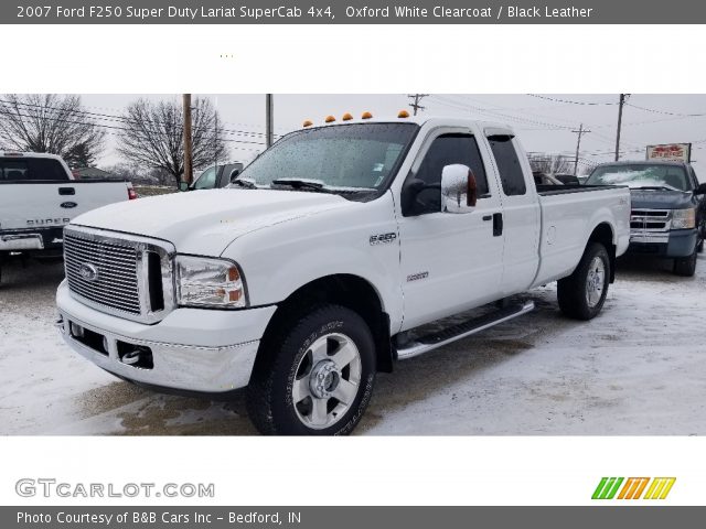 2007 Ford F250 Super Duty Lariat SuperCab 4x4 in Oxford White Clearcoat