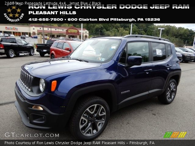 2018 Jeep Renegade Latitude 4x4 in Jetset Blue