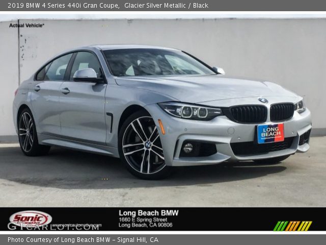 2019 BMW 4 Series 440i Gran Coupe in Glacier Silver Metallic