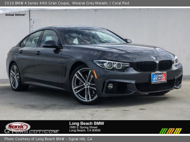 2019 BMW 4 Series 440i Gran Coupe in Mineral Grey Metallic
