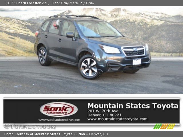 2017 Subaru Forester 2.5i in Dark Gray Metallic