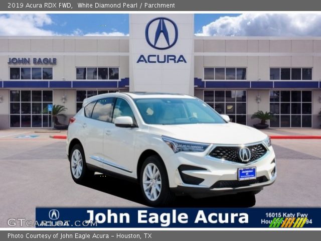 2019 Acura RDX FWD in White Diamond Pearl