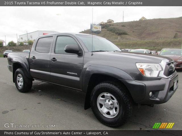 2015 Toyota Tacoma V6 PreRunner Double Cab in Magnetic Gray Metallic