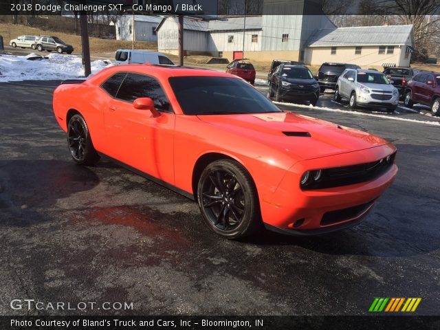 2018 Dodge Challenger SXT in Go Mango