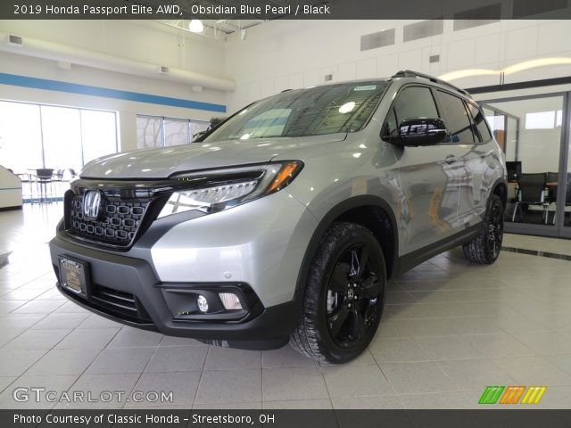 2019 Honda Passport Elite AWD in Obsidian Blue Pearl