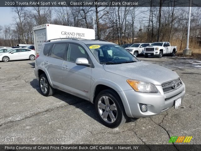 2010 Toyota RAV4 Sport V6 4WD in Classic Silver Metallic