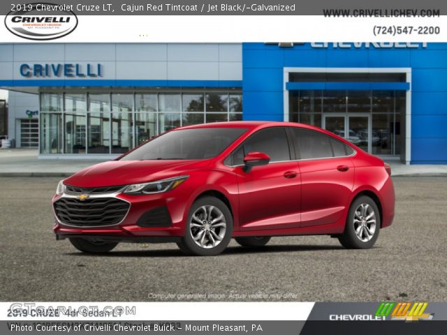 2019 Chevrolet Cruze LT in Cajun Red Tintcoat