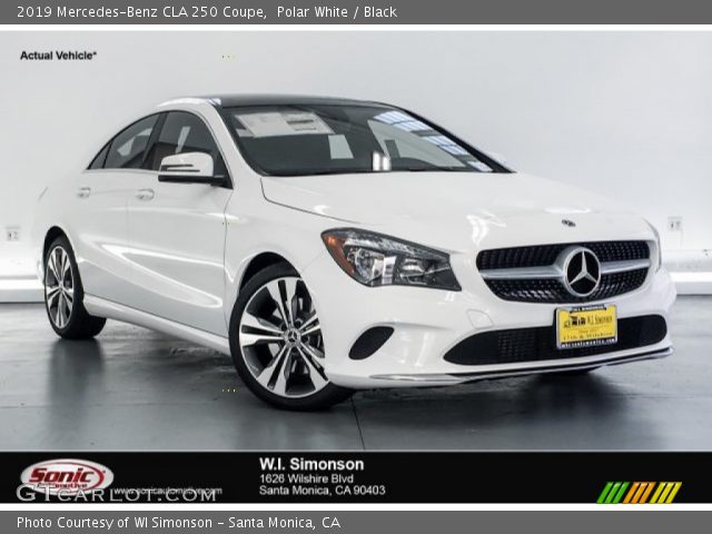 2019 Mercedes-Benz CLA 250 Coupe in Polar White