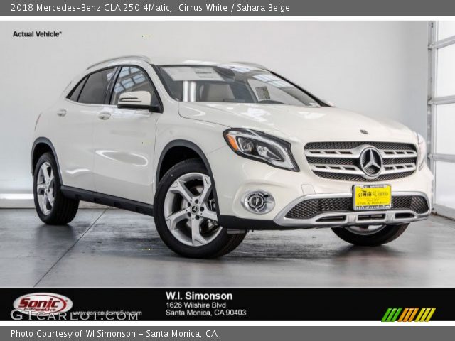 2018 Mercedes-Benz GLA 250 4Matic in Cirrus White