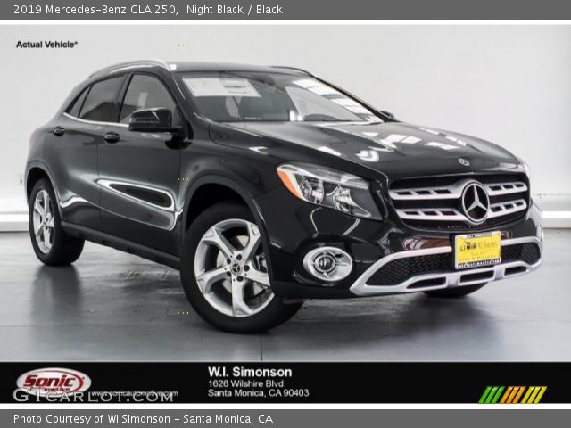 2019 Mercedes-Benz GLA 250 in Night Black