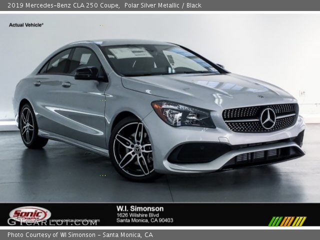 2019 Mercedes-Benz CLA 250 Coupe in Polar Silver Metallic