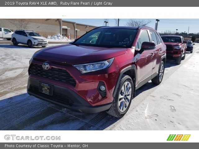 2019 Toyota RAV4 XLE AWD in Ruby Flare Pearl