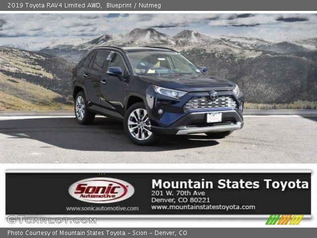 2019 Toyota RAV4 Limited AWD in Blueprint