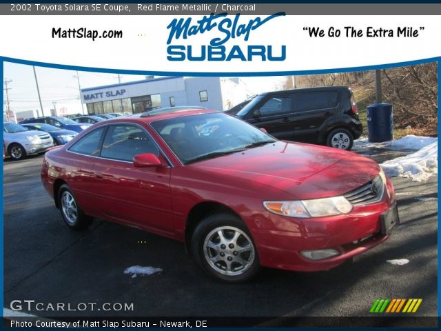 2002 Toyota Solara SE Coupe in Red Flame Metallic