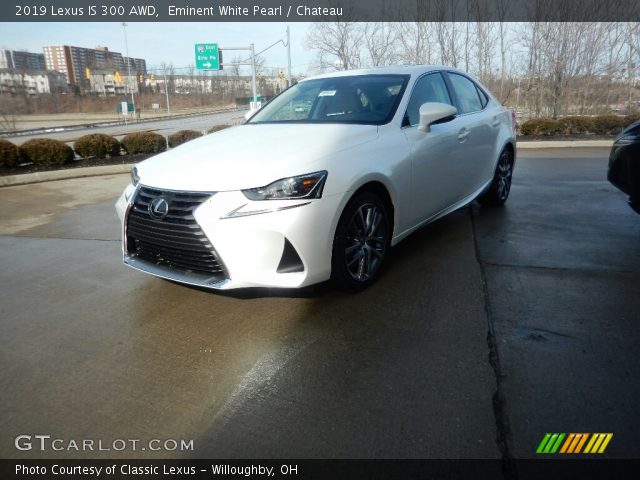2019 Lexus IS 300 AWD in Eminent White Pearl