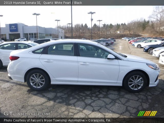 2019 Hyundai Sonata SE in Quartz White Pearl