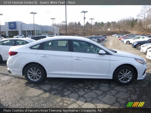 2019 Hyundai Sonata SE in Quartz White Pearl