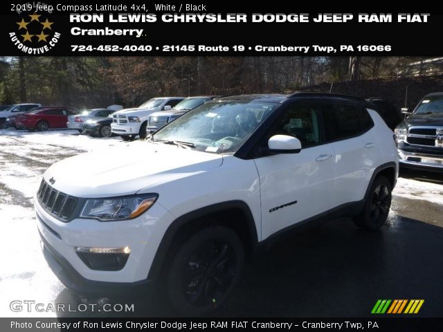 2019 Jeep Compass Latitude 4x4 in White