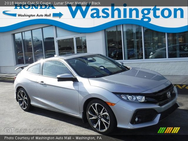 2018 Honda Civic Si Coupe in Lunar Silver Metallic