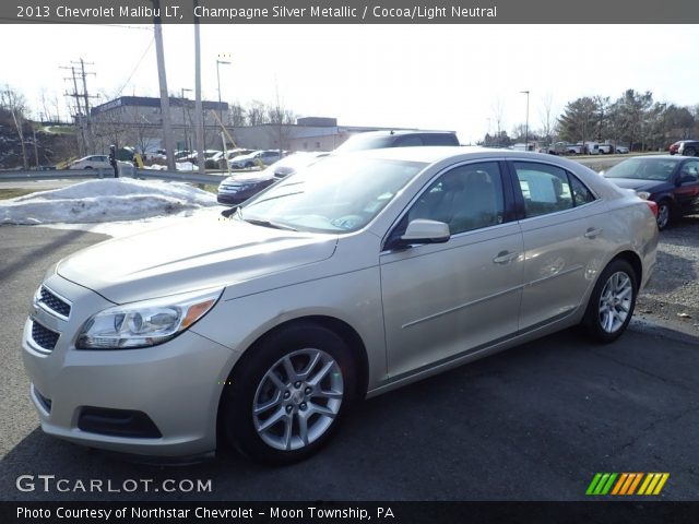 2013 Chevrolet Malibu LT in Champagne Silver Metallic
