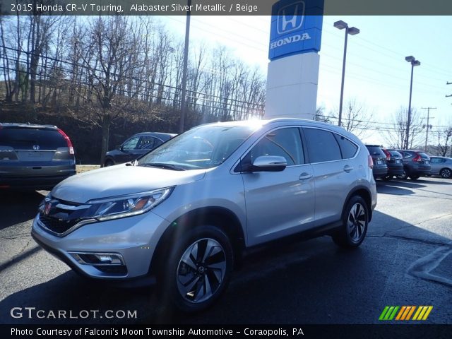 2015 Honda CR-V Touring in Alabaster Silver Metallic