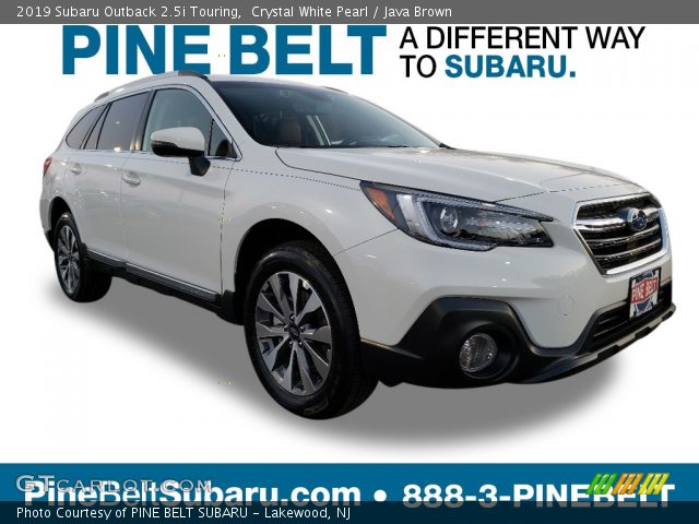 2019 Subaru Outback 2.5i Touring in Crystal White Pearl