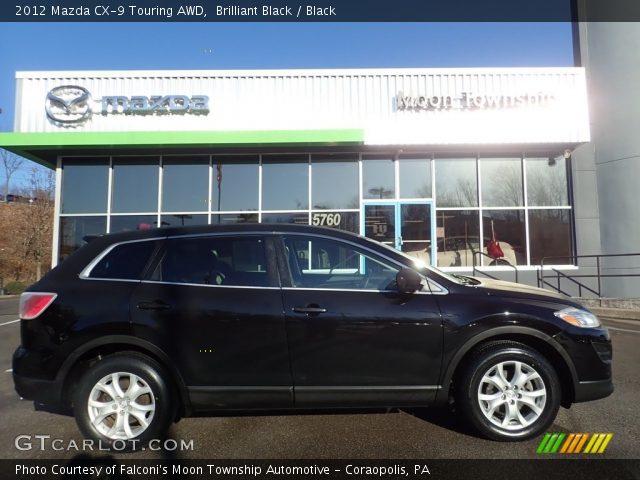 2012 Mazda CX-9 Touring AWD in Brilliant Black
