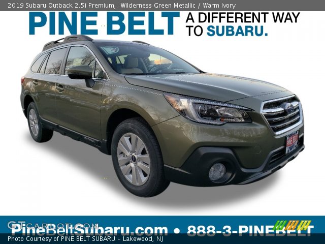 2019 Subaru Outback 2.5i Premium in Wilderness Green Metallic