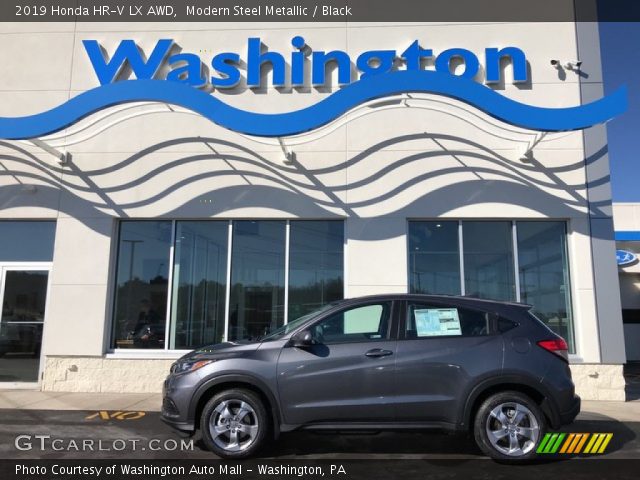 2019 Honda HR-V LX AWD in Modern Steel Metallic