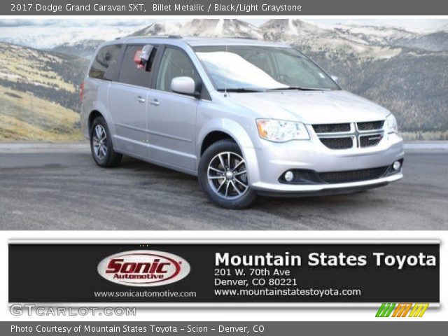 2017 Dodge Grand Caravan SXT in Billet Metallic