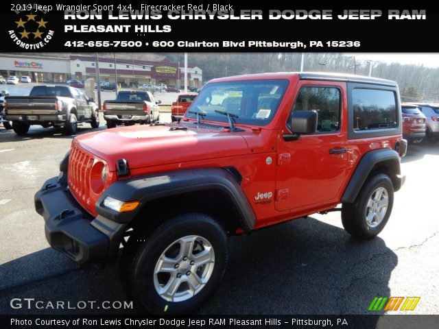 2019 Jeep Wrangler Sport 4x4 in Firecracker Red