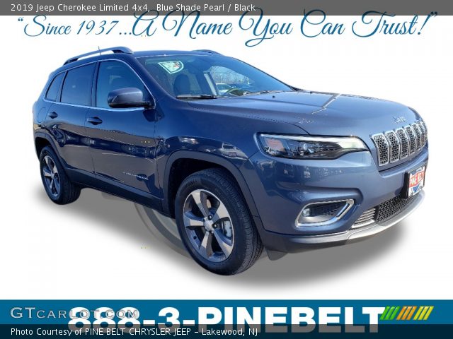 2019 Jeep Cherokee Limited 4x4 in Blue Shade Pearl