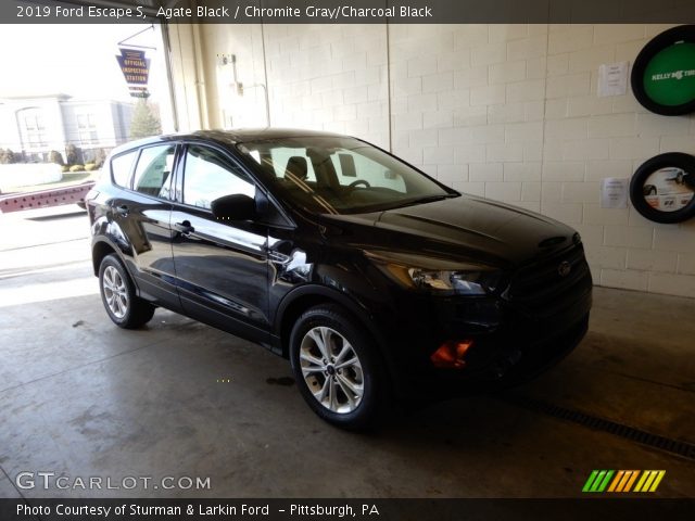 2019 Ford Escape S in Agate Black