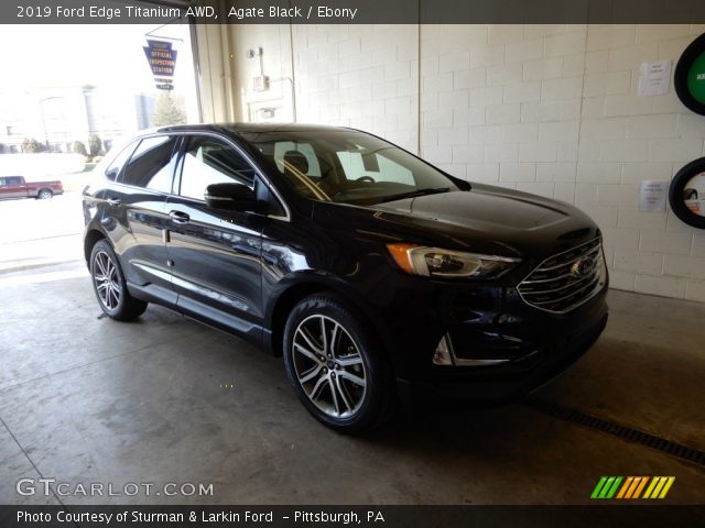 2019 Ford Edge Titanium AWD in Agate Black