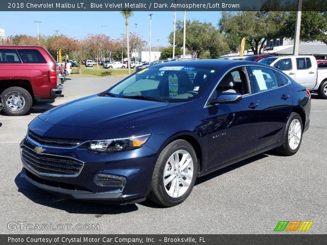 2018 Chevrolet Malibu LT in Blue Velvet Metallic