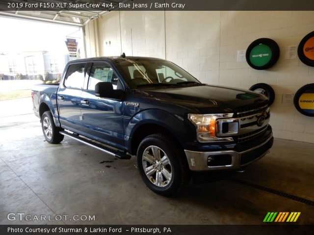 2019 Ford F150 XLT SuperCrew 4x4 in Blue Jeans