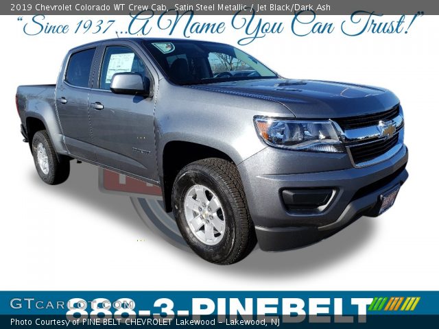 2019 Chevrolet Colorado WT Crew Cab in Satin Steel Metallic