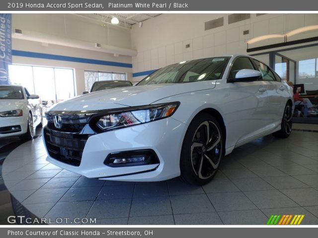 2019 Honda Accord Sport Sedan in Platinum White Pearl