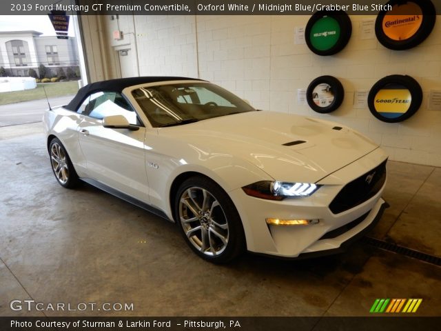 2019 Ford Mustang GT Premium Convertible in Oxford White