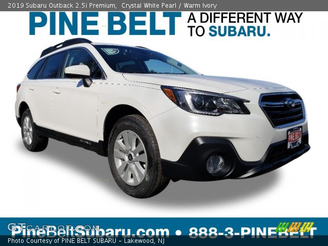 2019 Subaru Outback 2.5i Premium in Crystal White Pearl