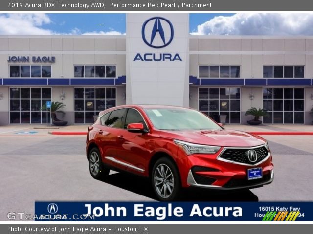 2019 Acura RDX Technology AWD in Performance Red Pearl