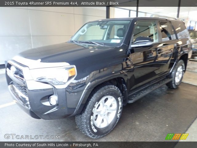2015 Toyota 4Runner SR5 Premium 4x4 in Attitude Black