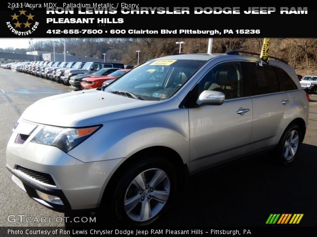 2011 Acura MDX  in Palladium Metallic