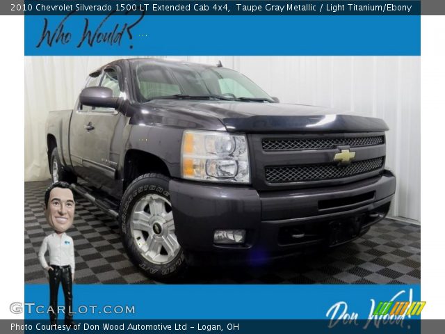 2010 Chevrolet Silverado 1500 LT Extended Cab 4x4 in Taupe Gray Metallic