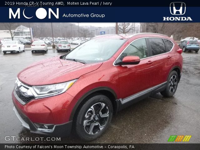 2019 Honda CR-V Touring AWD in Molten Lava Pearl