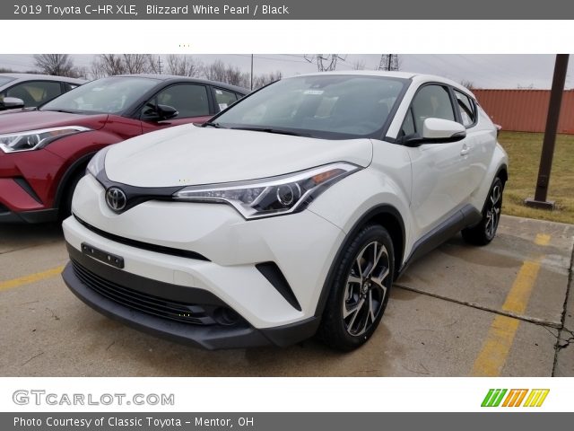 2019 Toyota C-HR XLE in Blizzard White Pearl