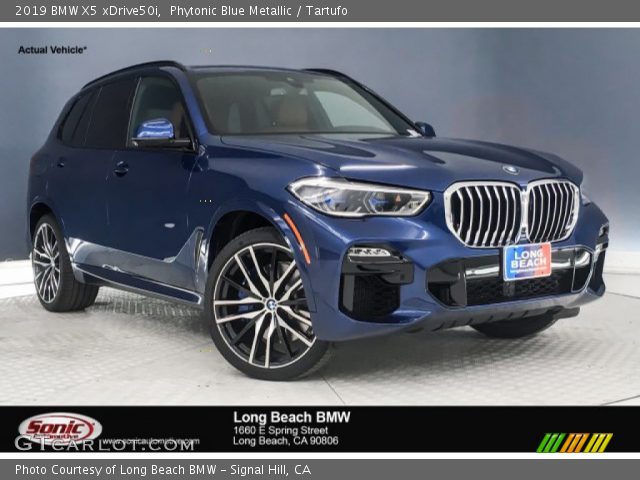 2019 BMW X5 xDrive50i in Phytonic Blue Metallic