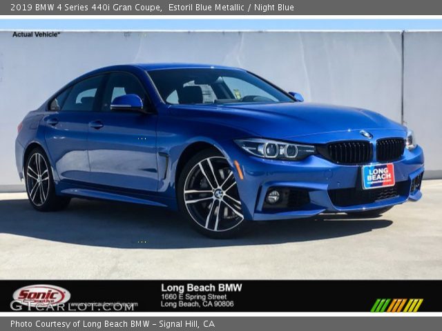 2019 BMW 4 Series 440i Gran Coupe in Estoril Blue Metallic